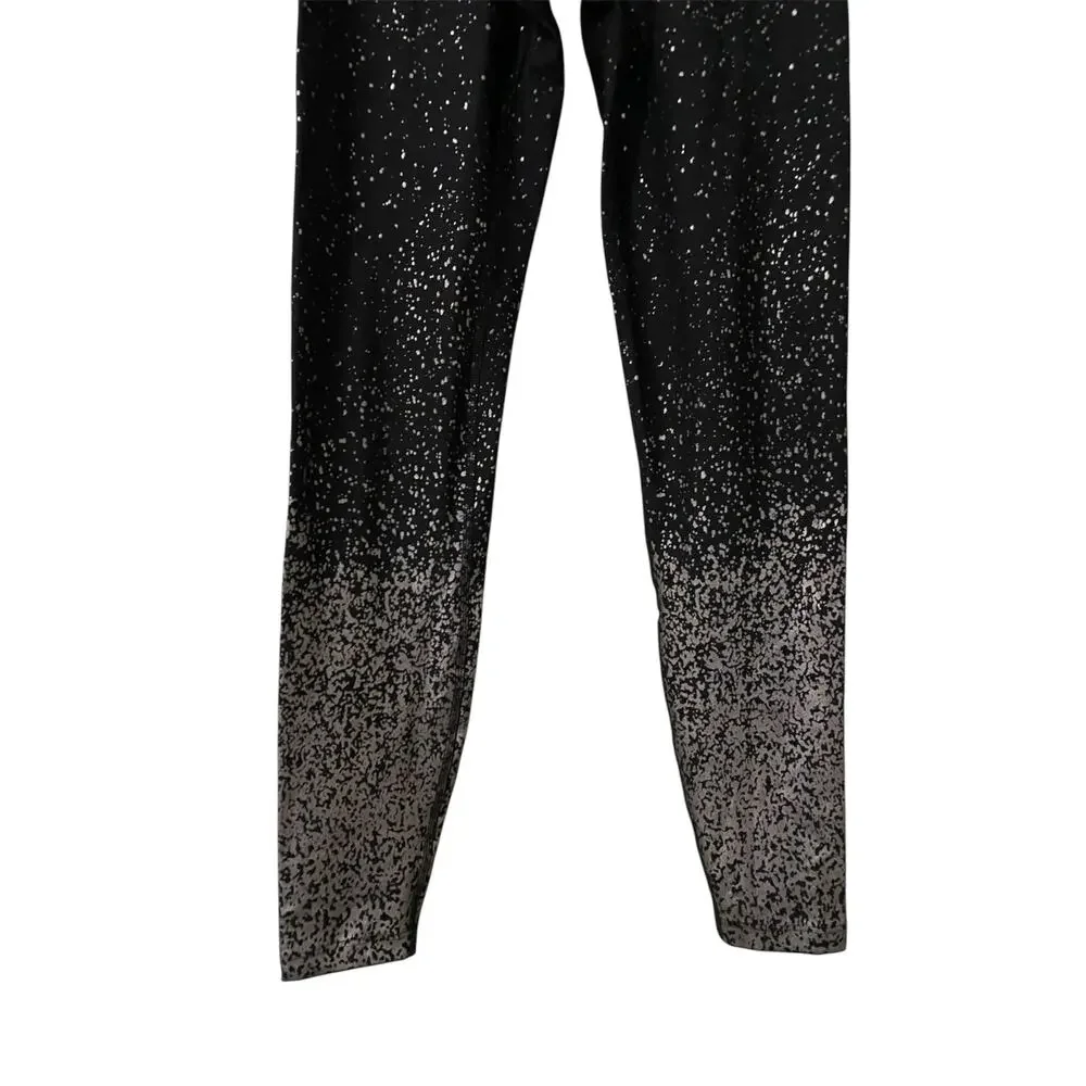 Beyond Yoga Alloy Ombre High Waisted Legging Small Iridescent Sparkle Celeb JLo